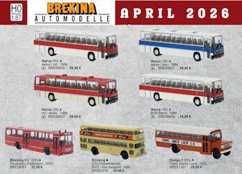 Brekina April 2026