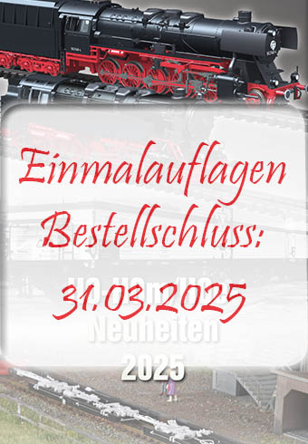 Bestellungen bis 31. März 2025