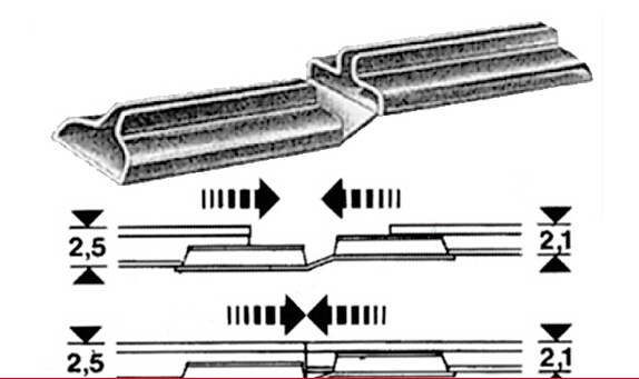 Fleischmann 6437 Übergangs-Schienenverbinder