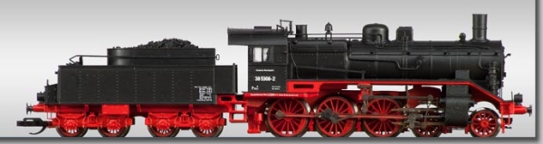 Beckmann 1018302 Schlepptenderlokomotive BR 38 DR