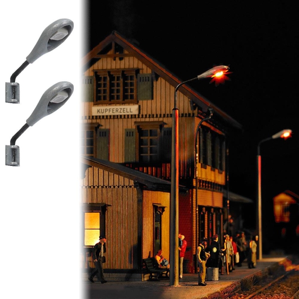 Busch 4133 2 Wandlampen (LBL)