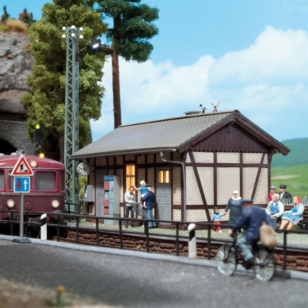 Busch 1464 H0 Haltepunkt »Aufhausen«