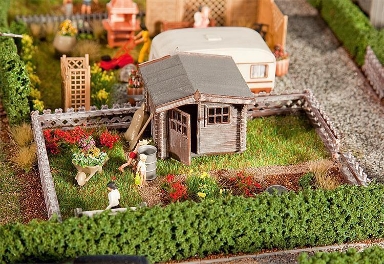 Faller 180492 Schrebergarten mit kleinem Gartenh?uschen