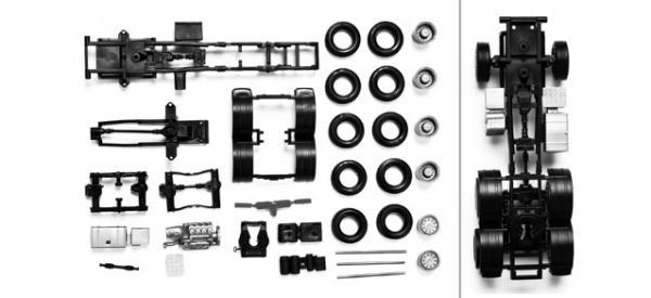 Herpa 083492 ZM-FG 3a Scania 6x6 (allrad)