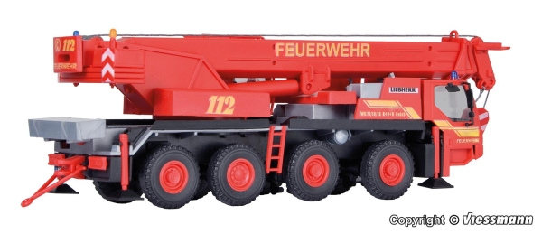 Kibri 13041 H0 Feuerwehr Kranwagen LIEBHERR LTM 1050/4