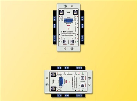 Viessmann 52292 Doppel-Multiplexer für 2 Lichtsignale mitMultiplex-Technologie