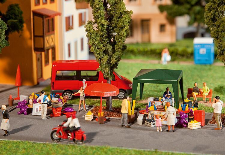 Faller 180618 Trödelmarkt Set 1