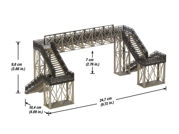 Noch 67070 Fu?g?nger?bergang Grundbausatz
