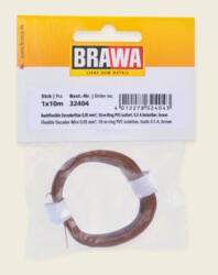 Brawa 32404 Decoderlitze 0,05mm² 10m braun
