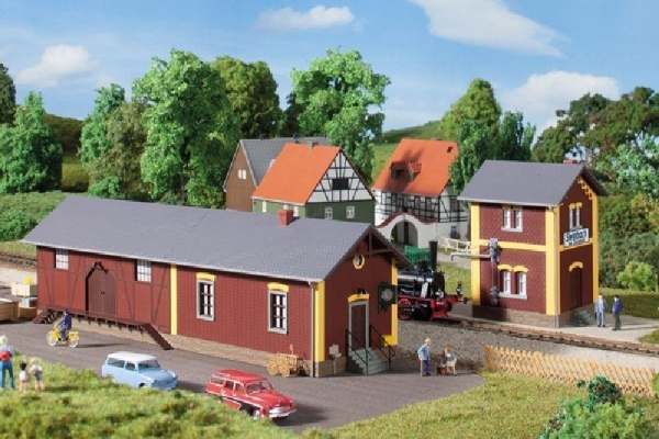 Auhagen 11435 Bahnhof Steinbach mit Wasserhaus