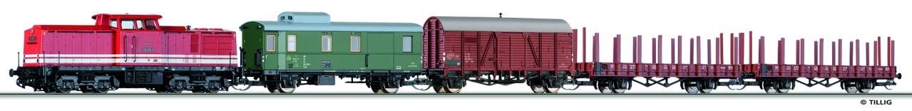 Tillig 01208 Digital-Einsteiger-Set Güterzug DR