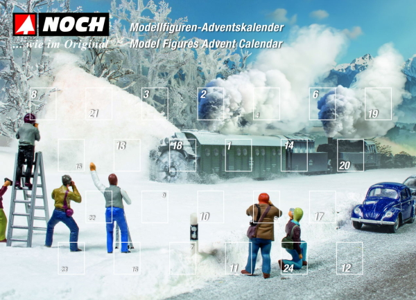 Noch 15998 H0 Figuren-Adventskalender