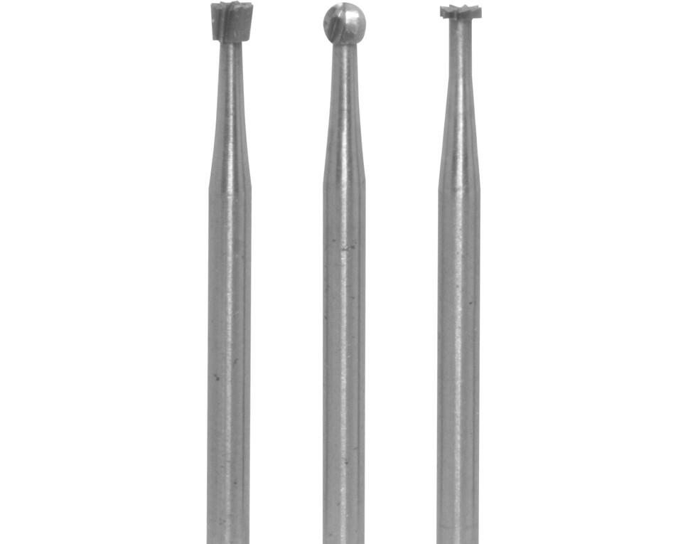 1700 - 3 Verschiedene Fräser Ø 2,3 mm