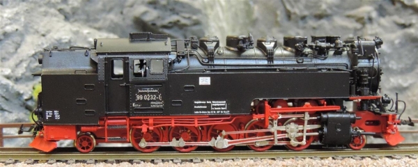 Weinert 6257 Neubaulokomotive BR 99 0232-1 DR "Fertigmodell"