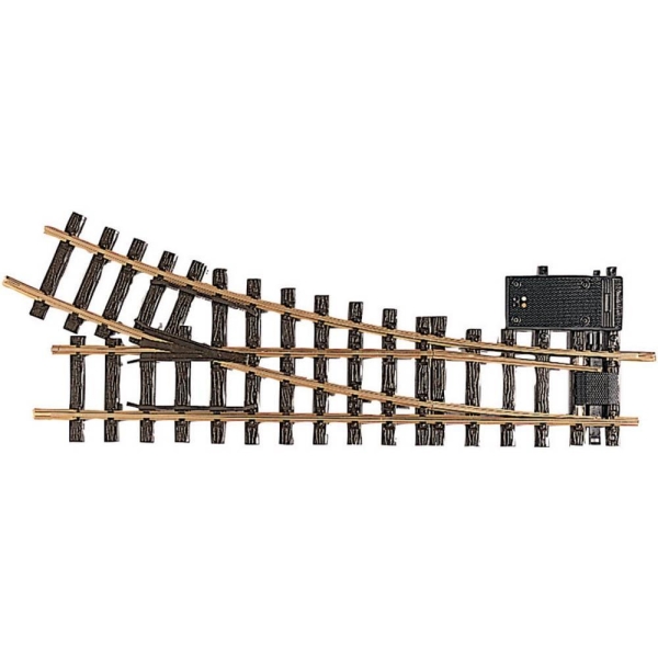 LGB 16050 Elektrische Weiche re.R3,22.5Grad