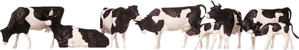 Faller 154003 Kühe, schwarz gefleckt
