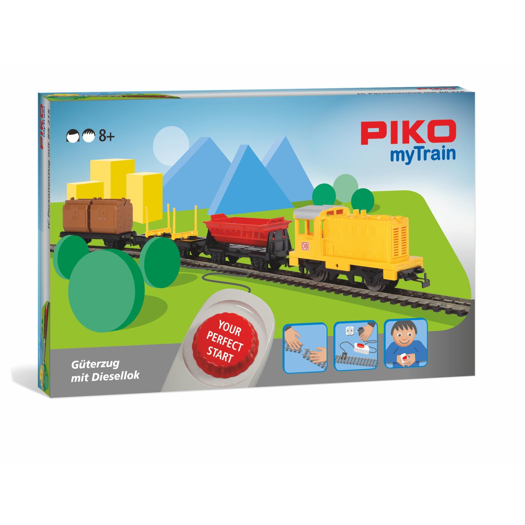 Piko 57090 PIKO myTrain® Start-Set Güterzug mit Diesellok