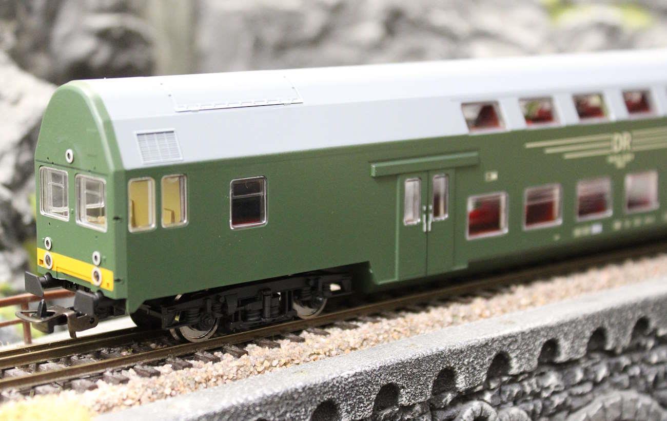 Piko 57685 Doppelstock Steuerwagen DR