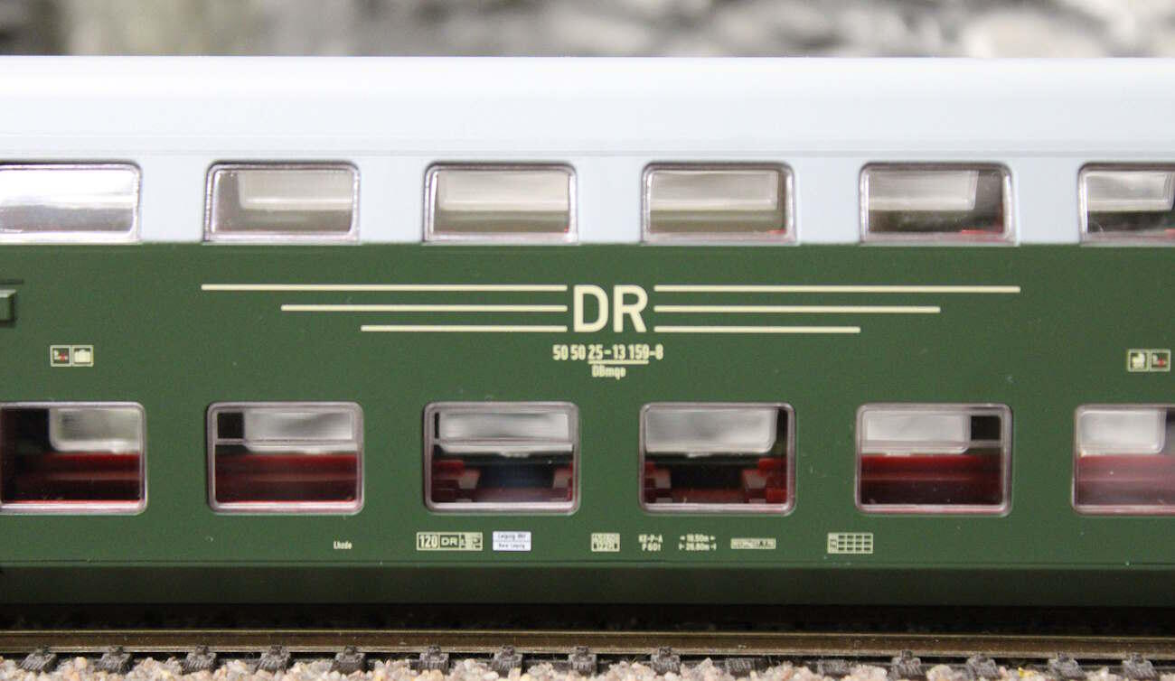 Piko 57685 Doppelstock Steuerwagen DR