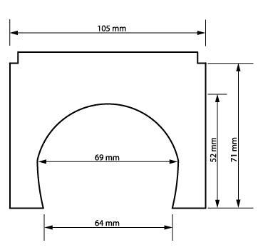 Auhagen 44636 Tunnelportale zweigleisig