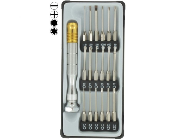 Mini Bit Set Langbits 18-teillig