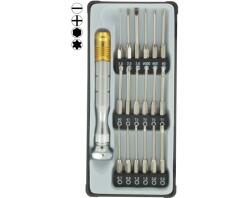 MBS18 - Mini Bit Set Langbits 18-tlg.