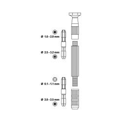 MWH20 - Werkzeughalter 0,1 - 3,2 mm