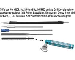 MWH60 - Profiline Aluminium Werkzeughalter