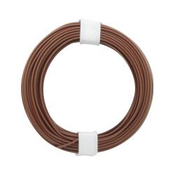 118-8 - Kupferschalt Litze 0,14 mm² / 10 m / braun