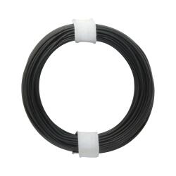 105-1 - Kupferschalt Draht 0,5 mm / 10 m schwarz