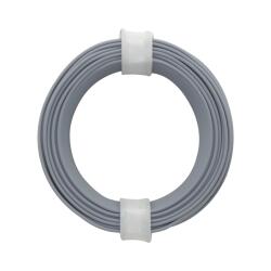 105-9 - Kupferschalt Draht 0,5 mm / 10 m grau