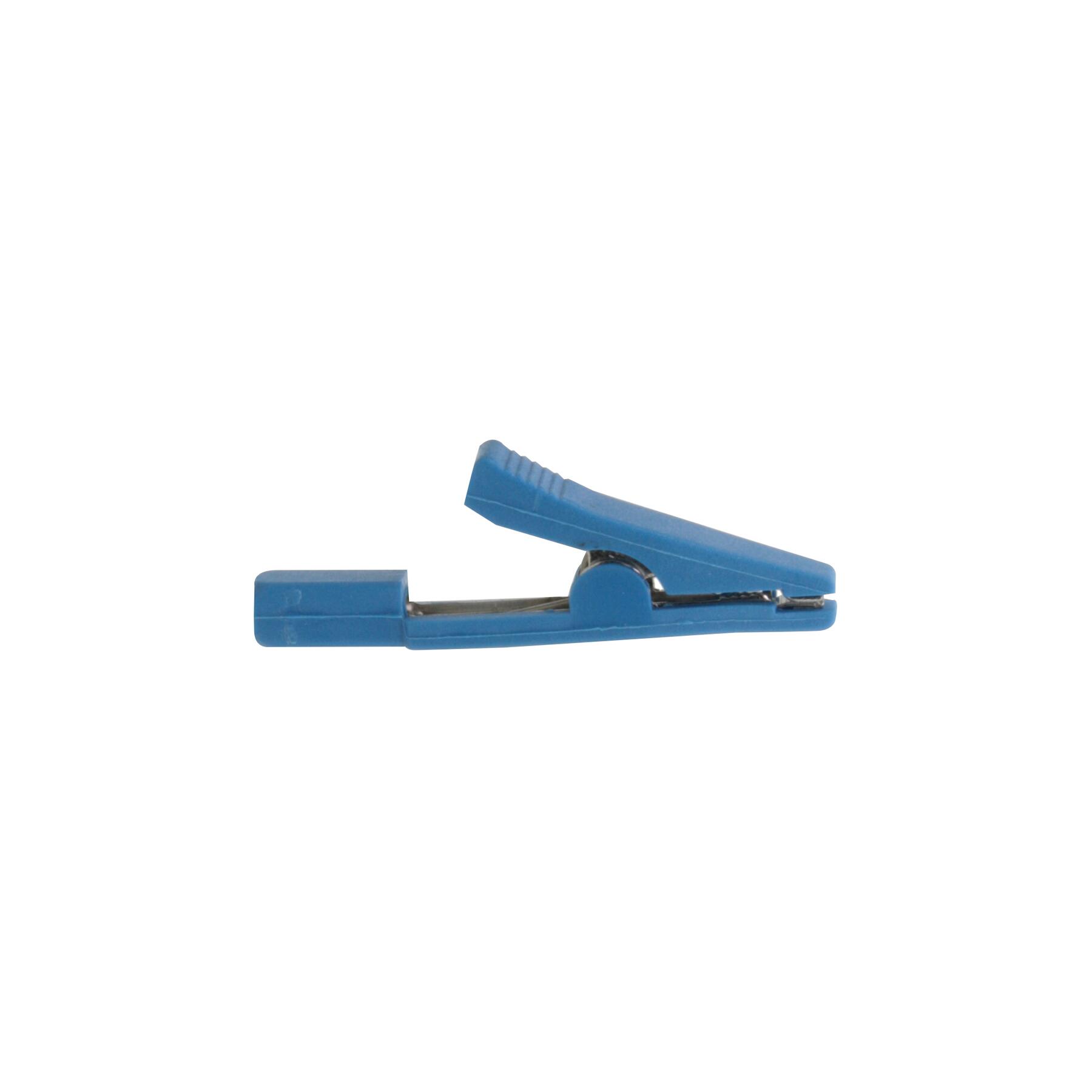 MA12 - Miniatur Abgreifklemme blau