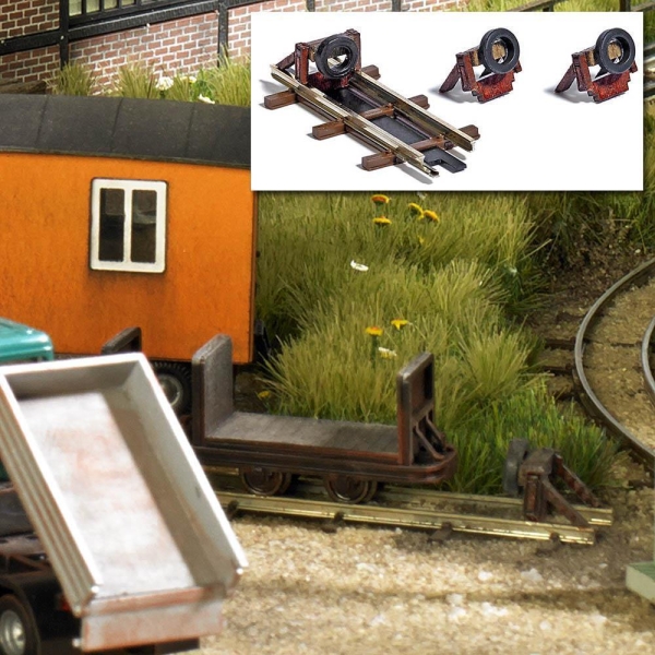 Busch 12367 Prellböcke für Feldbahngleise