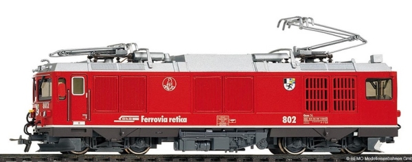 Bemo 1367122 RhB Gem 4/4 802 "Murmeltier" Zweikraftlok modernisiert "Sound"