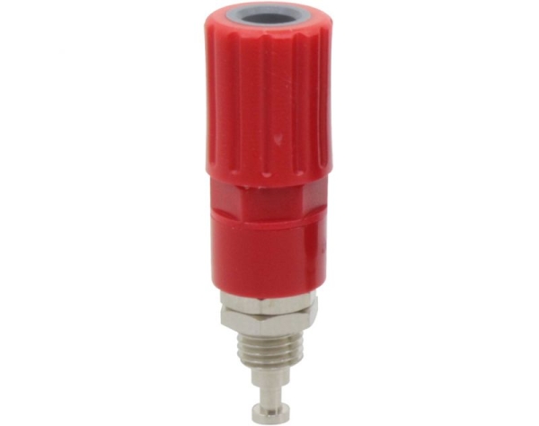 Donau Elektronik 3250 Polklemme 4mm rot