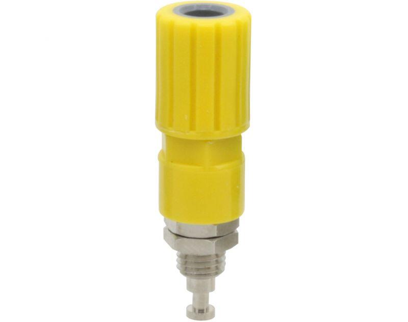 3253 - Polklemme 4mm gelb