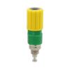 3256 - Polklemme 4mm gelb-grün