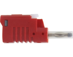 Donau Elektronik 1080 Sicherheits Laborstecker 4mm rot