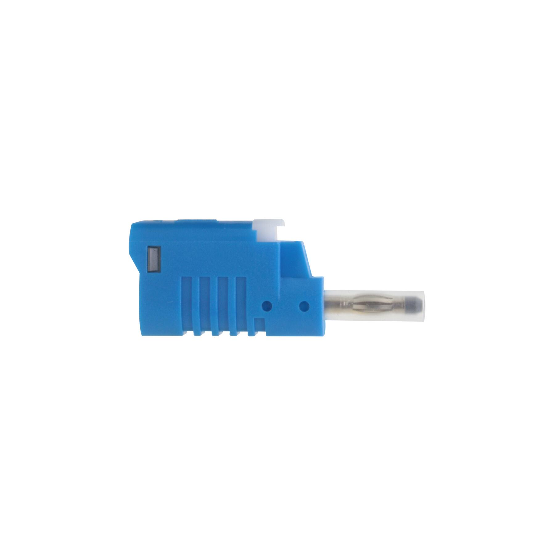 1082 - Sicherheits Laborstecker 4mm blau