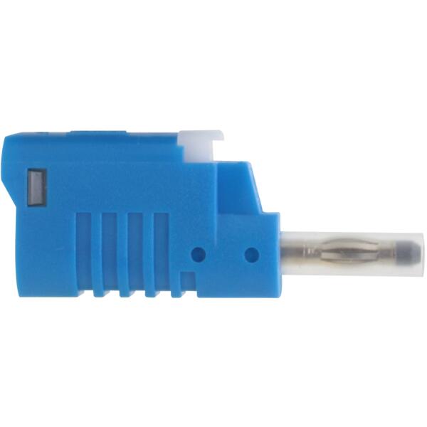 1082 - Sicherheits Laborstecker 4mm blau