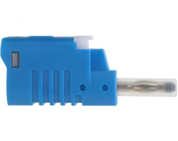 Donau Elektronik 1082 Sicherheits Laborstecker 4mm blau