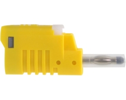 Donau Elektronik 1083 Sicherheits Laborstecker 4mm gelb