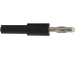 1031 - Adapter Stecker 4 mm - Buchse 2 mm schwarz