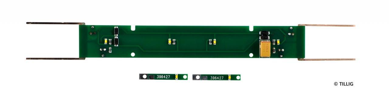 Tillig 08811 Beleuchtungsbausatz für vierachsige Schmalspur-Pack-/Personenwagen