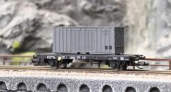 Hädl 113085 Containertragwagen mit Postcontainer DR