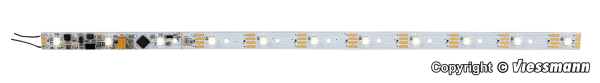 Viessmann 5078 H0 Waggon-Innenbeleuchtung, 11 LEDs weiß,mit Funktionsdecoder