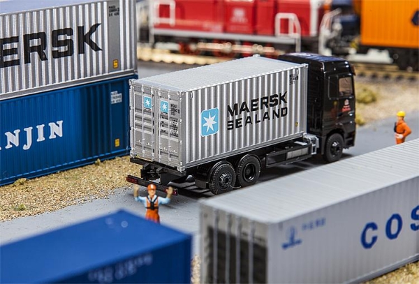 Faller 180823 20 Container mit dem Labeling des Unternehmens »MAERSK SEALAND«