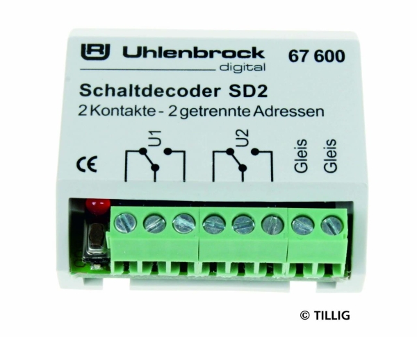 Tillig 66836 Schaltdecoder SD 2