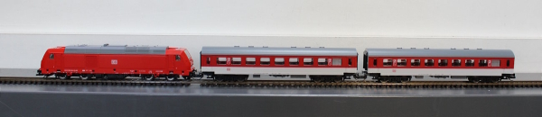 Tillig 01437 Einsteigerset-Personenzug mit Bettungsgleisoval der DB AG