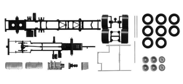 Herpa 084451 TS LKW FG Volvo FH 3a, 2 Stk.